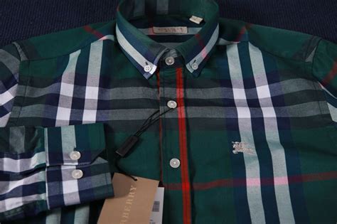 green and yellow burberry shirt|burberry shirts for men outlet.